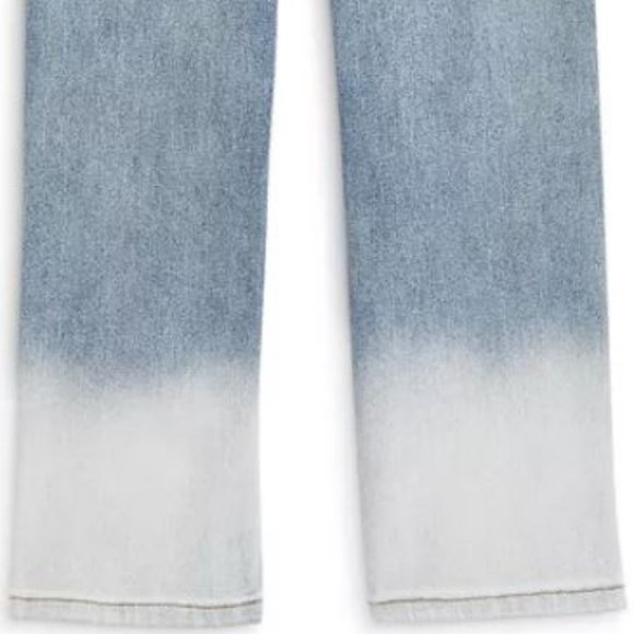 Blanc NYC Dip Dye Faded Crop Jean Size 27 - Picture 5 of 5